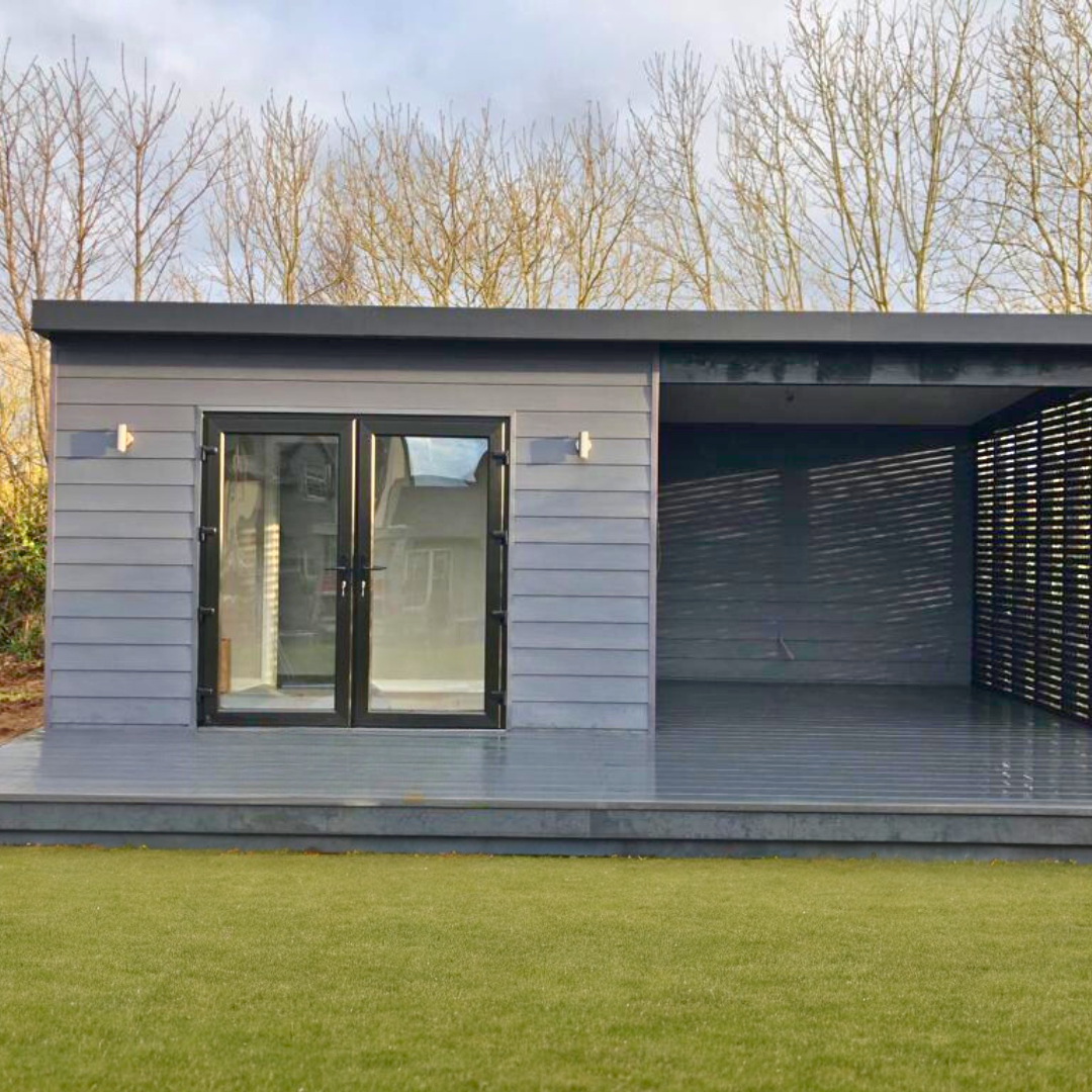 spacious garden room