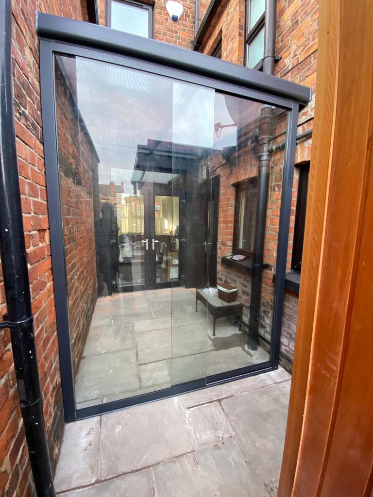 enclosed back door belfast