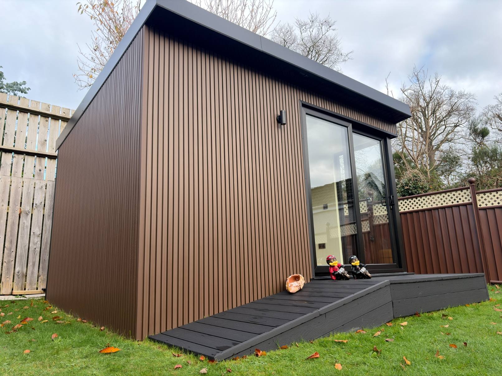 composite cladding garden room